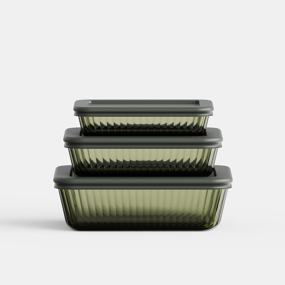 Tinted Rectangular Container Set – Austyny